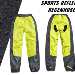 FLM Sports Reflektor Spodnie przeciwdeszczowe